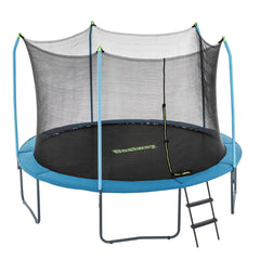 Bestway 3.66m x 2.78m Xtreme Air Trampoline (1 trampoline, 1 spring-loading tool, 5 anchors, 10 foot pads, 1 ladder) Age 6+