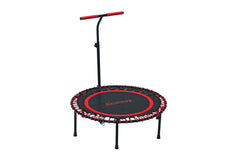 Bestway 40" x 53"/102cm x 135cm Aerobounce Exercise Trampoline, Red, Youth Adult