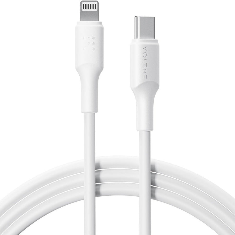 VOLTME Powerlink EDC Series Cable Type C to Lightning 2.0M 3A 30W White