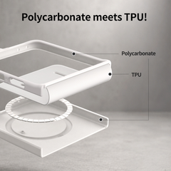 Araree Aero Flex Magsafe Cover For Z Flip 8-Cream