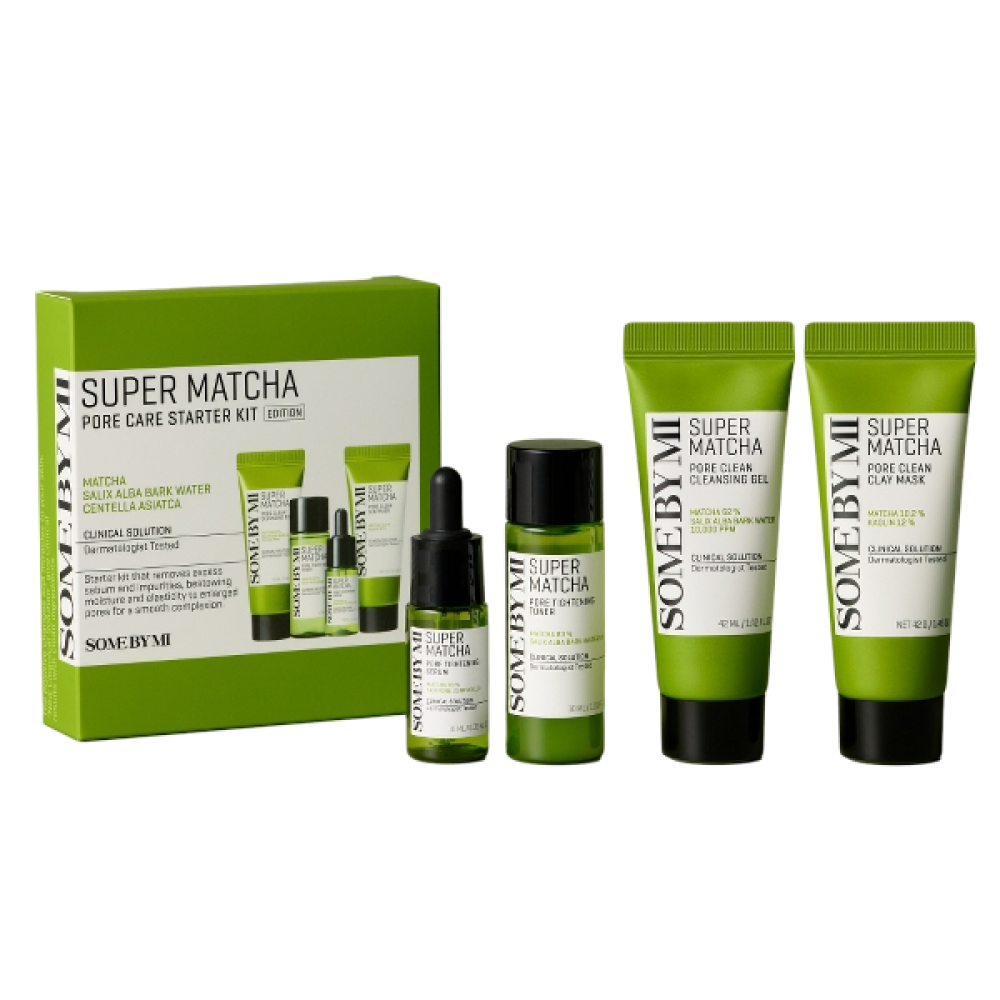 SOME BY MI SUPER MATCHA PORE CARE STARTER KIT