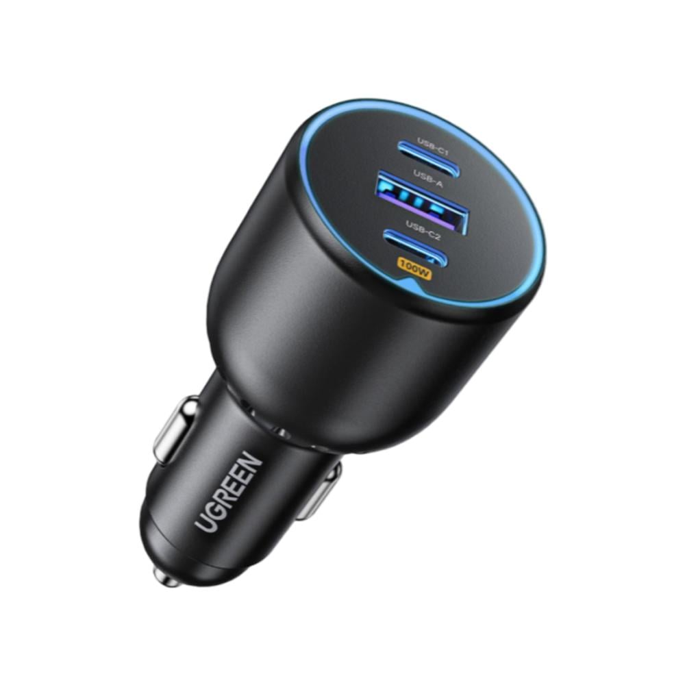UGREEN 130W 3-Port Car Charger CD293 Black