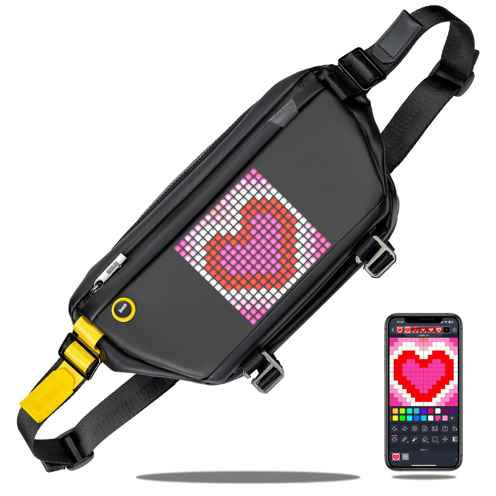 Divoom PIXOO SlingBag-C Fashion and Innovative LED SlingBag