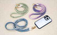 Torrii Knotty Braided Crossbody Strap – Gradient Blue-4897078509001