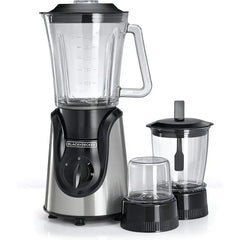Black & Decker Glass Blender  with Grinder- Mincer-Chopper 1.5L 600W