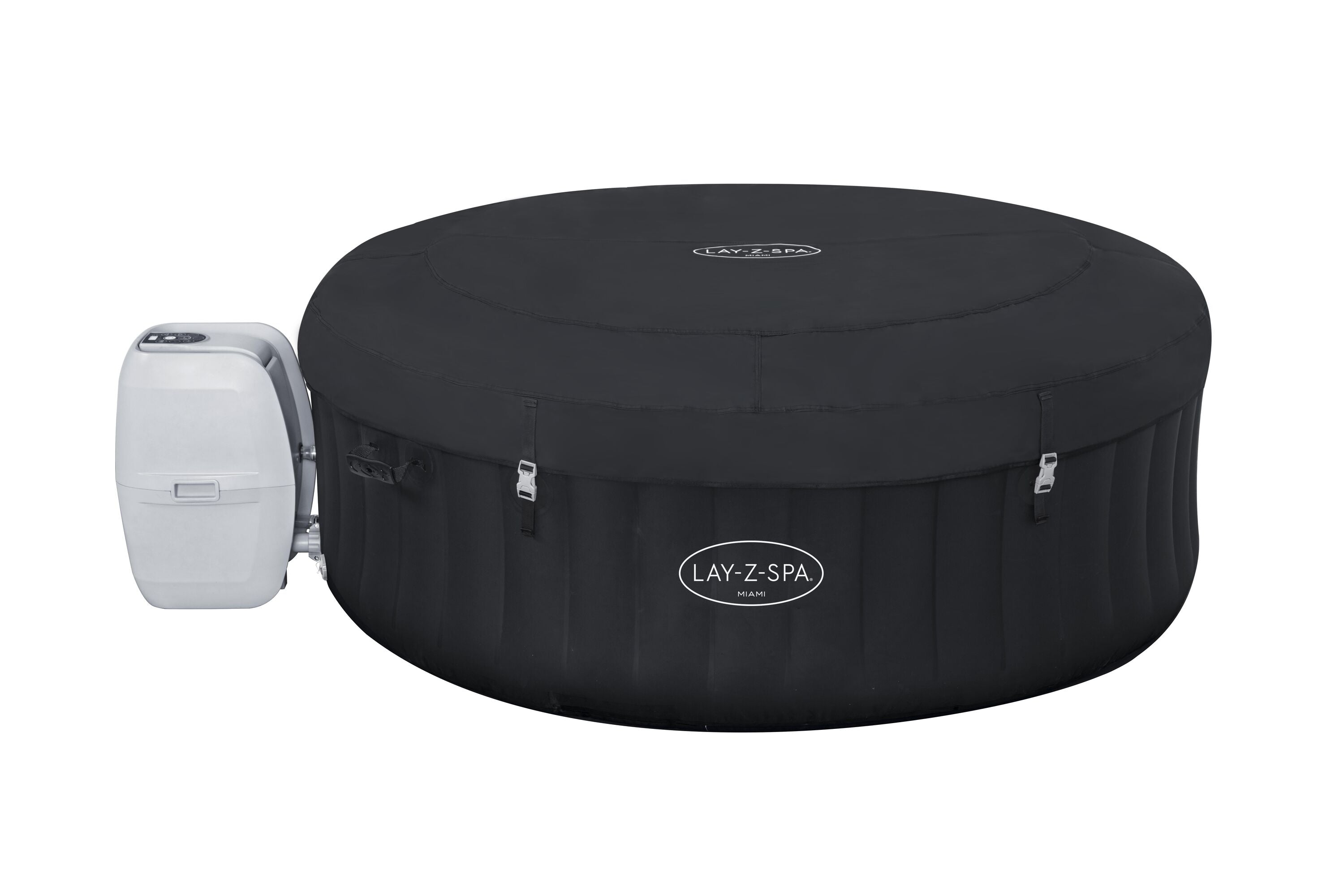 Bestway 1.80M X 66CM Miami Airjet (Contents:One durable liner, one heater(220-240V), one filter, ChemConnect, one inflatable cover, airjet system)