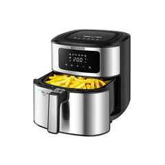 Black & Decker 6-in-1 Air Fryer, 5.7L, Digital Touch Control, Rapid Air Convection, 5.7L Basket, Adjustable Temp 80-200°C, Auto-Off, Cool-Touch Handle,...