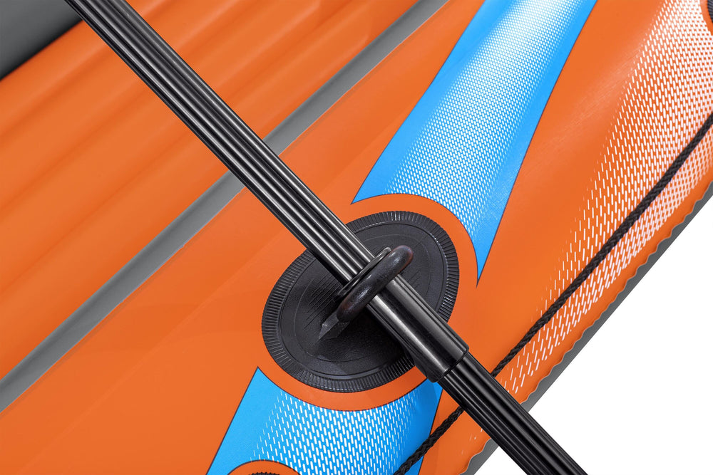 Bestway 1.96M X 106CM Kondor Elite 2000 Raft Set (1 boat,1 pair of oars,1 foot pump,repair patch)