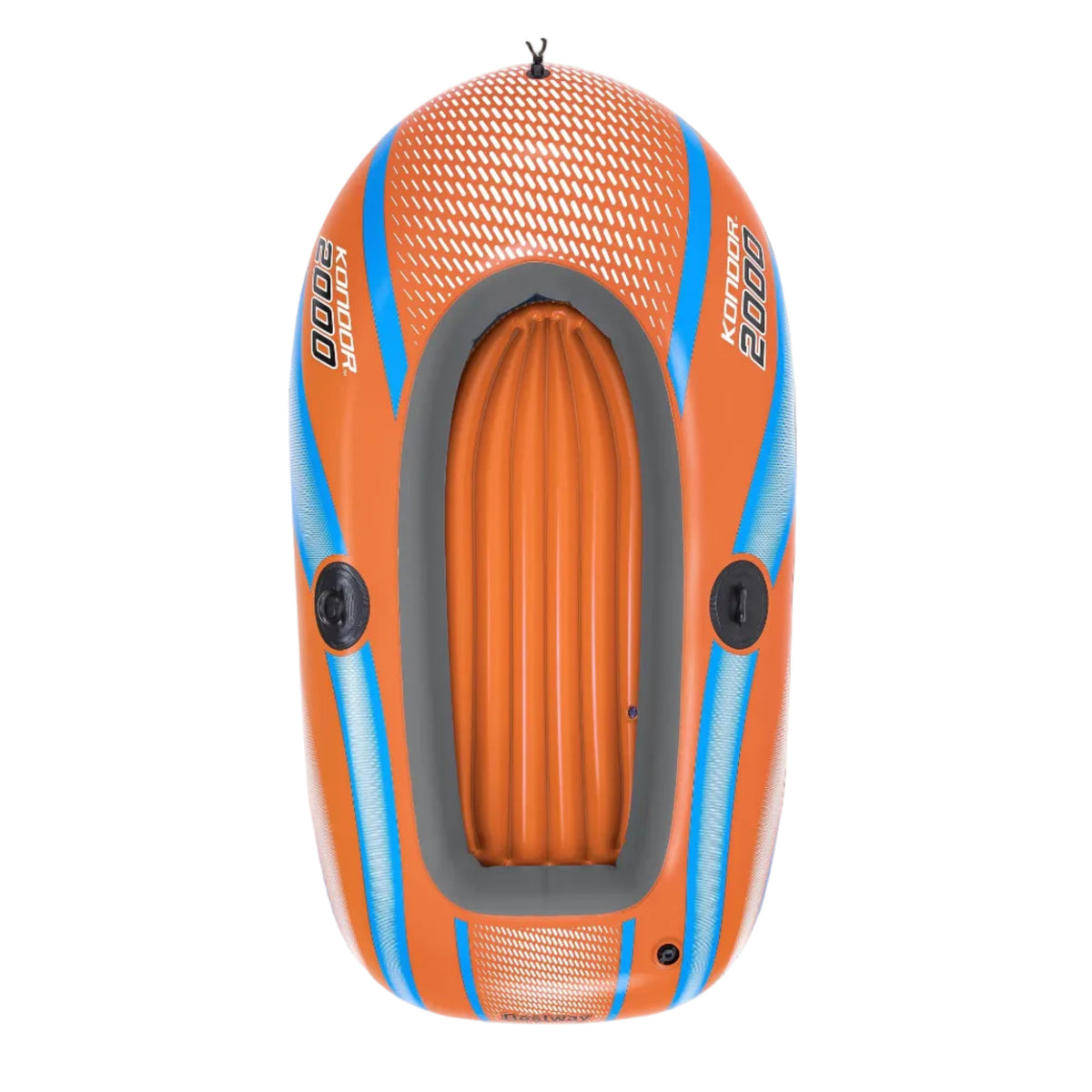 Bestway6'1" X 38"/1.85M X97CM Kondor 2000 Raft Set (Contents:1 boat,1 pair of oars,1 foot pump,repair patch)