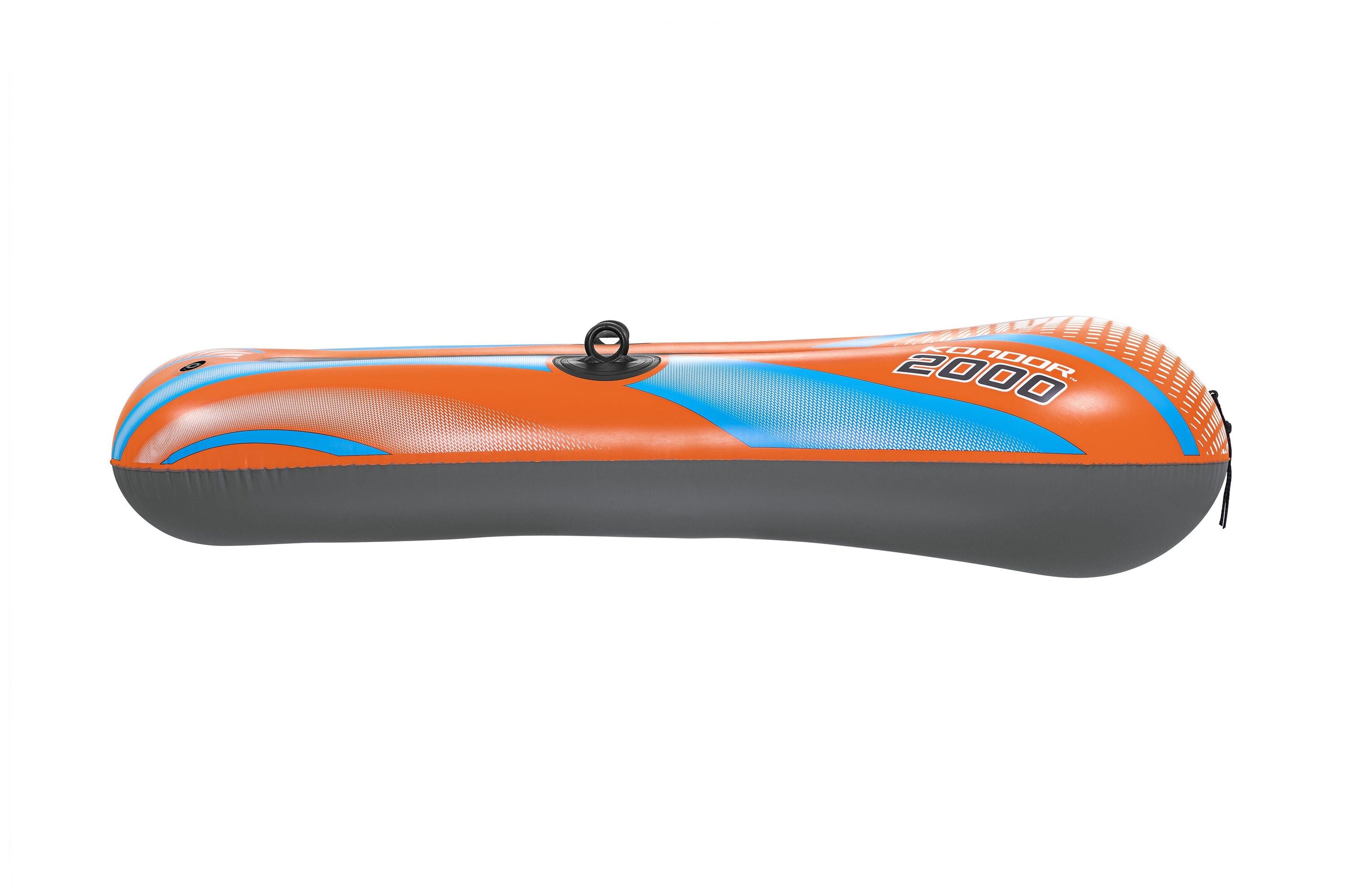 Bestway6'1" X 38"/1.85M X97CM Kondor 2000 Raft Set (Contents:1 boat,1 pair of oars,1 foot pump,repair patch)