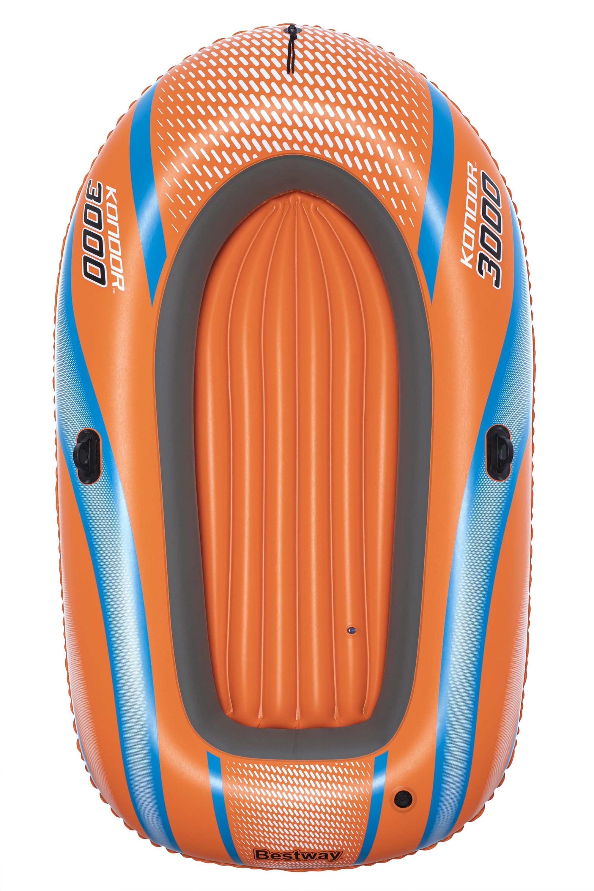 Bestway 2.12M X 1.22M Kondor 3000 Raft Set (Contents:1 boat,1 pair of oars,1 hand pump,repair patch) Age 6+