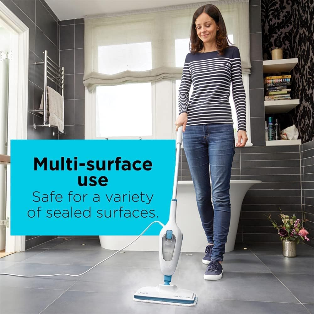 Black & Decker Steam Mop 1300W
