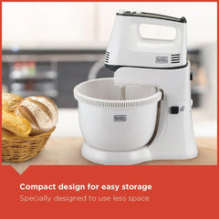 Black & Decker Bowl Mixer 5 Speed 300W