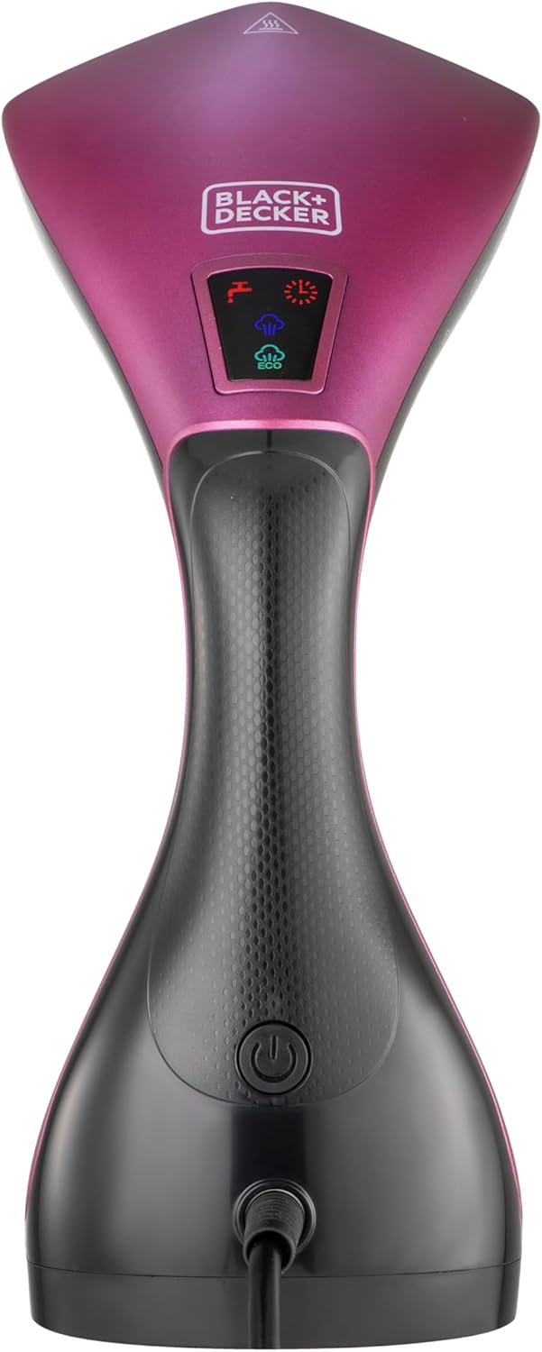 Black & Decker Portable Digital Handheld Garment Steamer 1600W