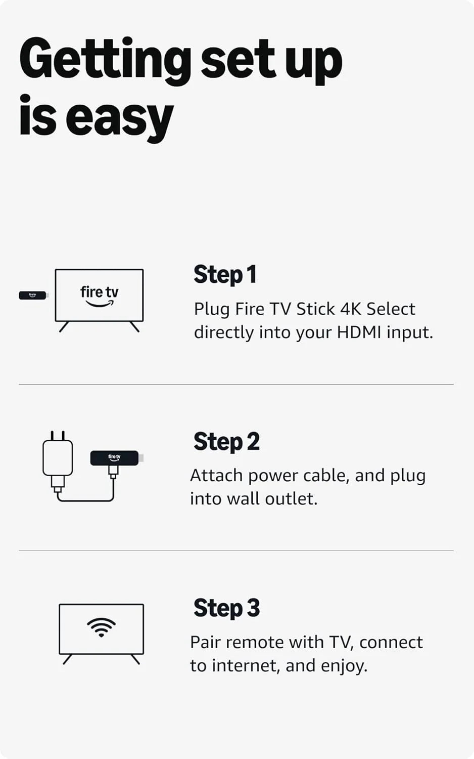 Amazon Fire TV Stick HD (2024) Streaming Device with Alexa Voice Remote, 8GB & Wi-Fi 5 - Black