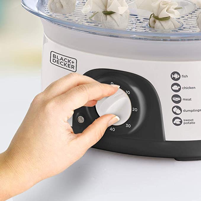 Black & Decker Food Steamer 3-Tier 775W
