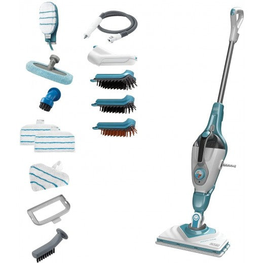 1600W 2in1 steam-mop™ with Delta Head, SteaMitt™ and 15 accessories