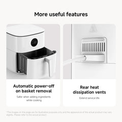 Xiaomi Mi Smart Air Fryer 6.5L - White UK