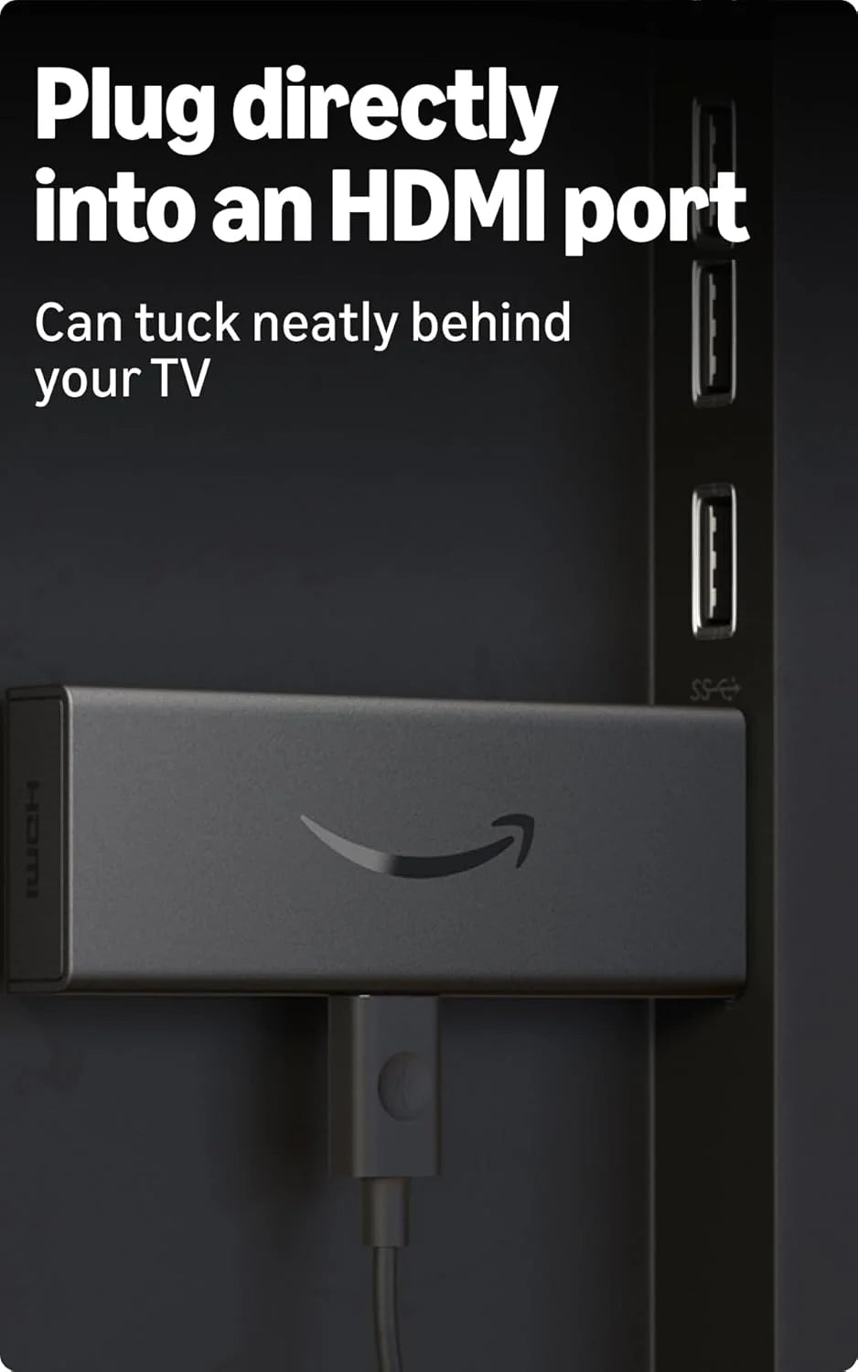 Amazon Fire TV Stick HD (2024) Streaming Device with Alexa Voice Remote, 8GB & Wi-Fi 5 - Black