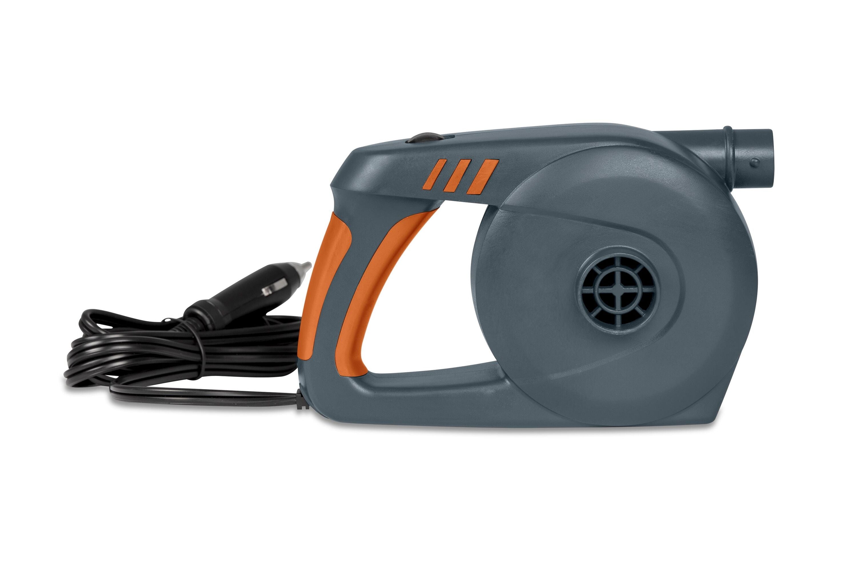 Bestway Powergrip DC Air Pump (Contents:power pump, 3 valve adaptors, 12v DC)