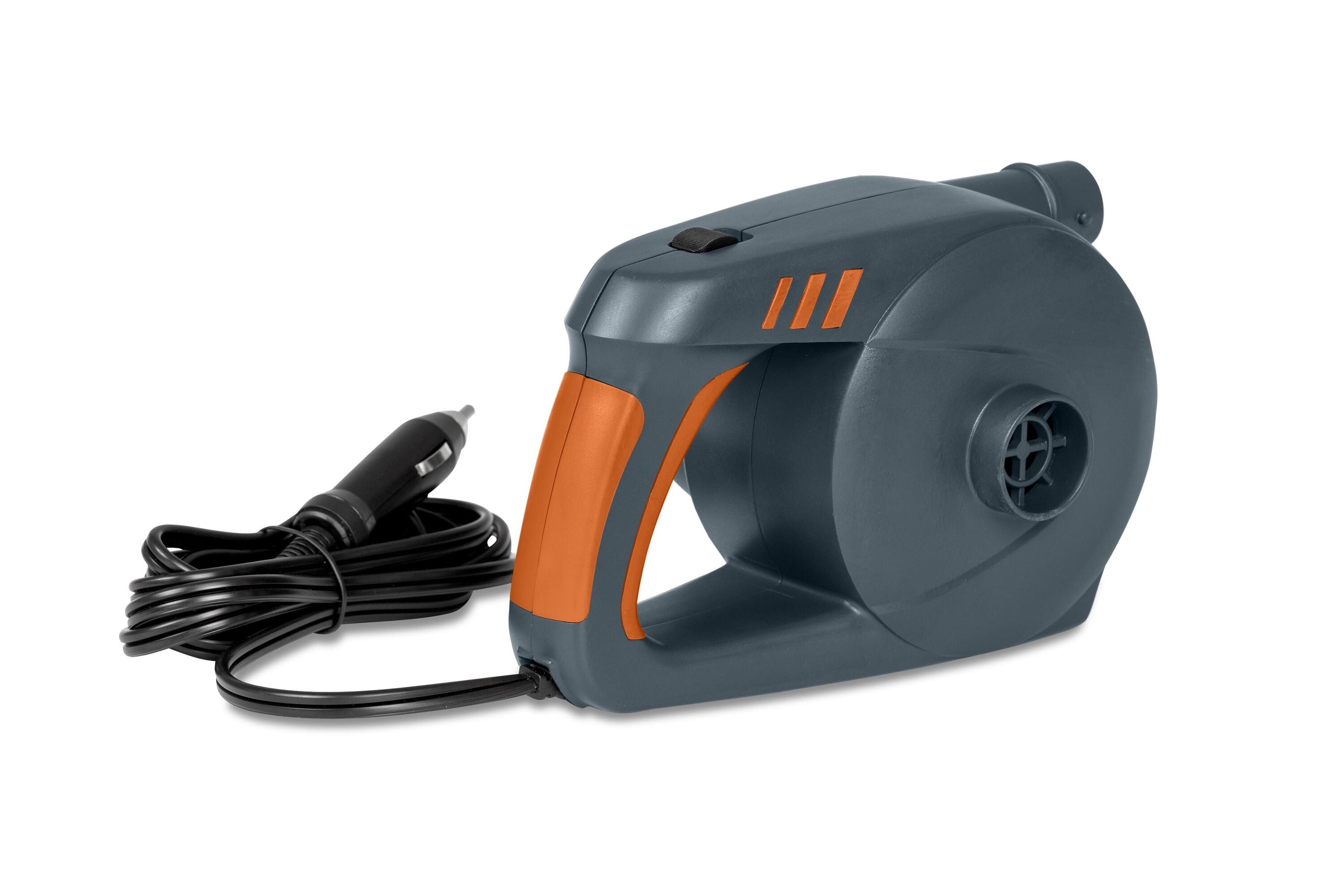 Bestway Powergrip DC Air Pump (Contents:power pump, 3 valve adaptors, 12v DC)
