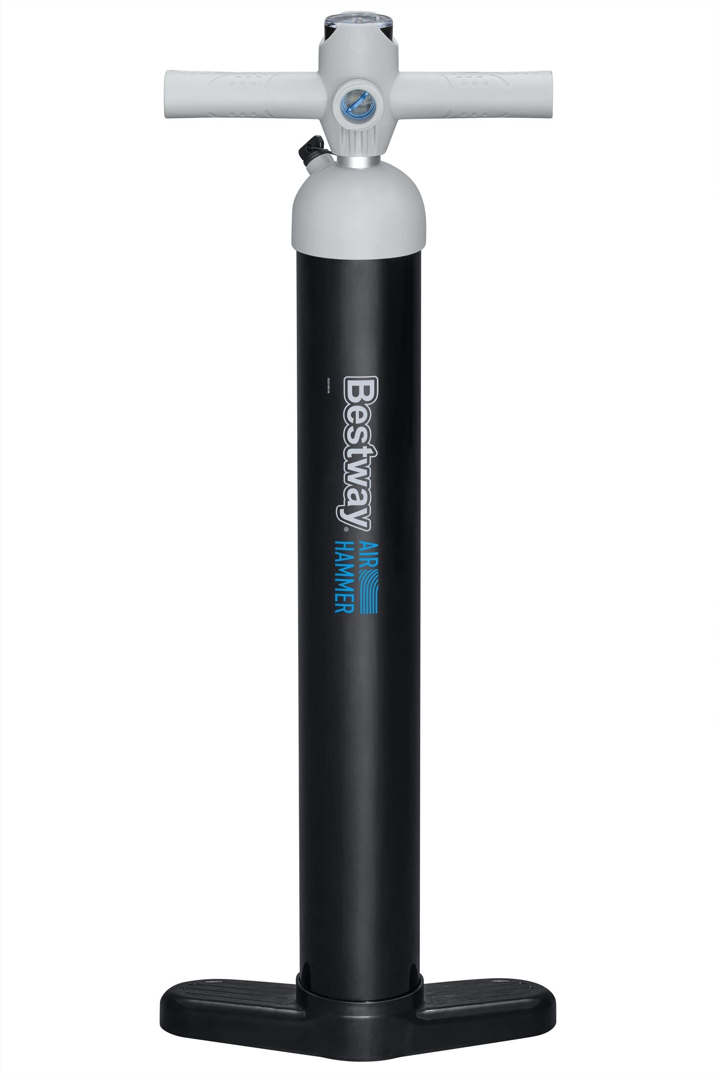 Bestway Air Hammer Sport High Pressure Manual Air Pump (hand pump, flexible hose(1.2m), 5 sizes of safety valve adaptors,)