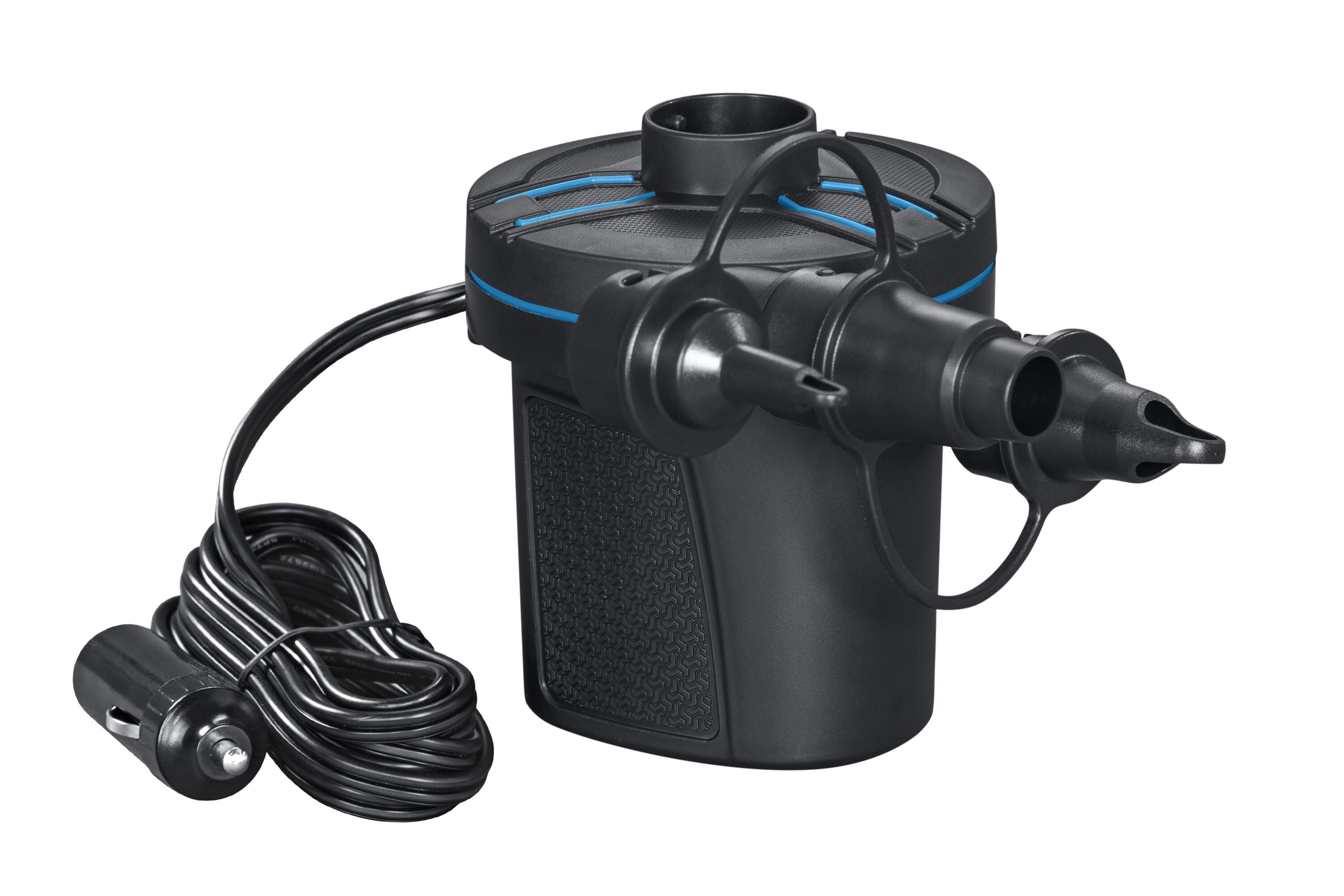 Bestway Powertouch DC Electric Air Pump (power pump, 3 valve adaptors, 12v DC)
