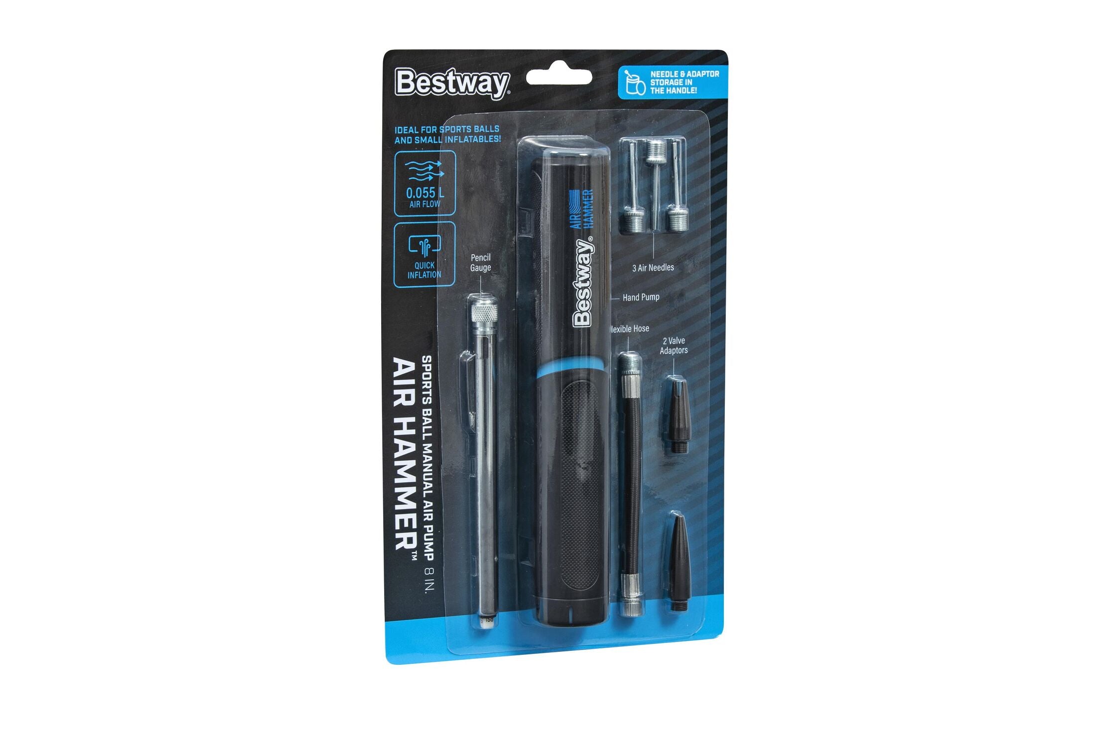 Bestway Air Hammer Sports Ball Manual Air Pump