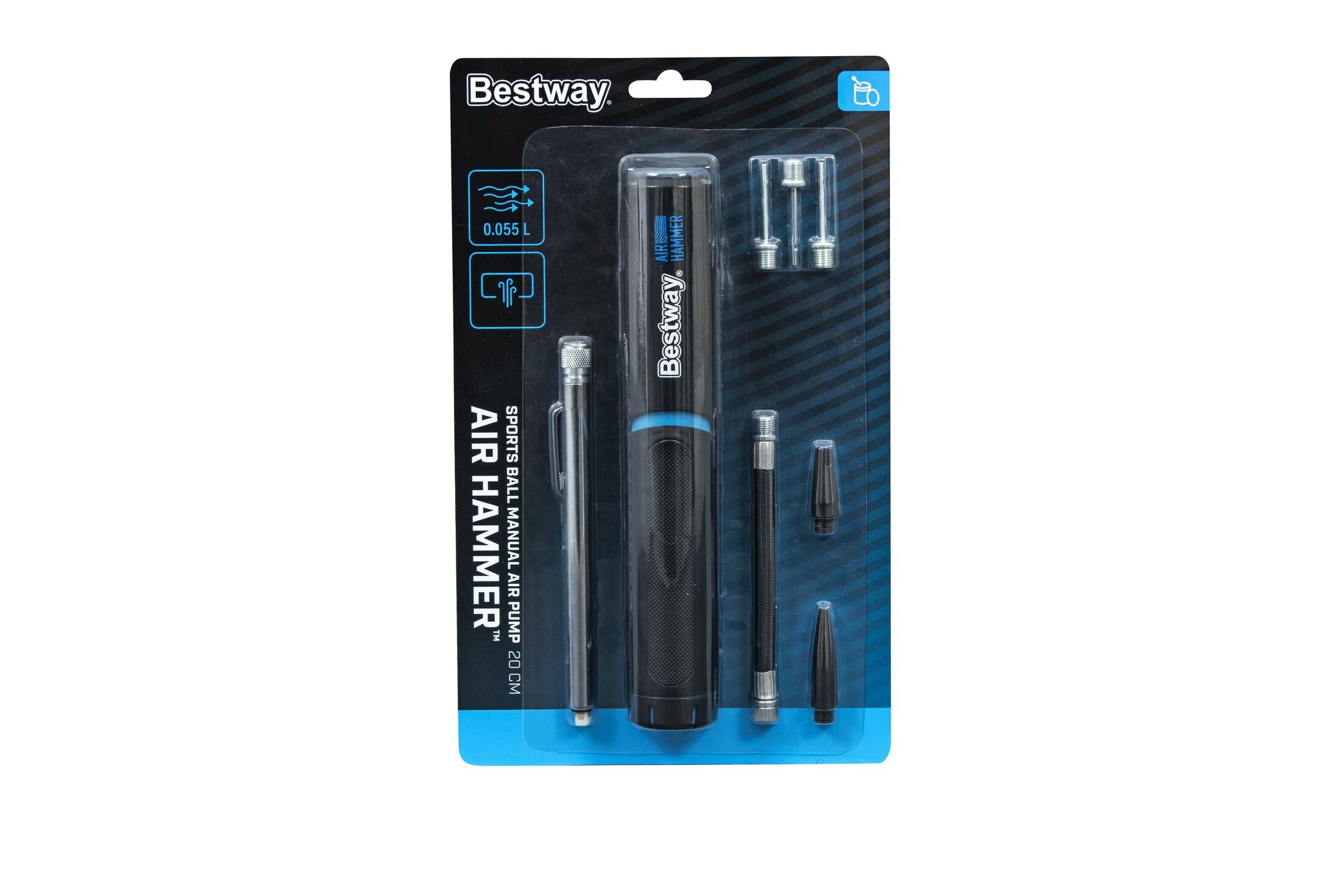 Bestway Air Hammer Sports Ball Manual Air Pump