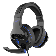 SADES P POWER MULTI-PLATFOM HEADSET BLACK SA-726