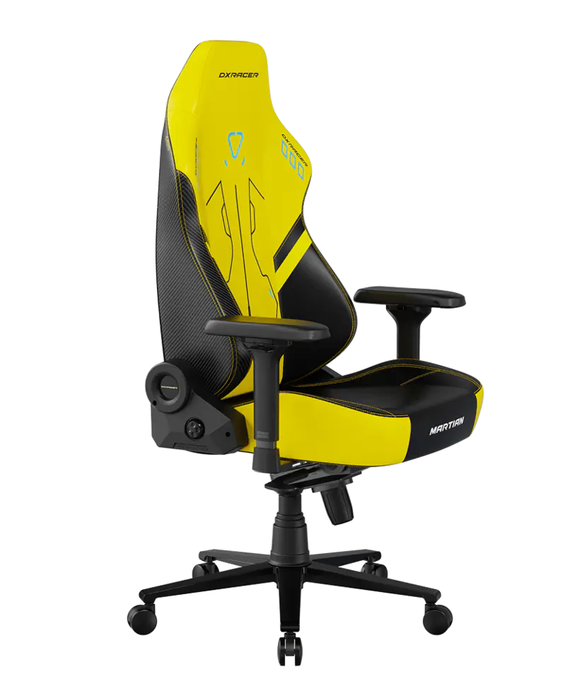 DXRacer Martian Series L Gaming Chair Black/Yellow