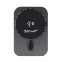 XPower CMM11 QI2 3in1 15W Wireless Charging Car Mount Holder - Grey-4895246608778