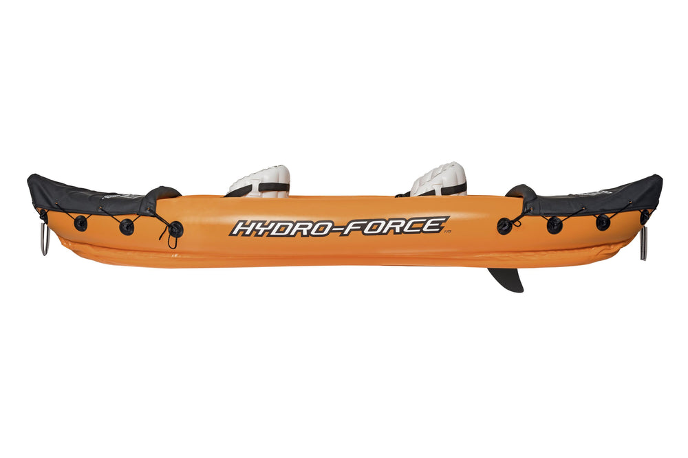 Bestway 3.21M X 1.00M Rapid X2 Kayak (Contents:1 boat, 2 paddles,1 hand pump,2 fins, 1 carry bag,repair patch)