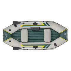 Bestway 2.95M X 1.30M X46CMRANGER Elite X3 Raft Set (Contents:1 boat, 1 pair of oars, 1 hand pump, 1 gear pouch, 1 carry bag, repair patch)