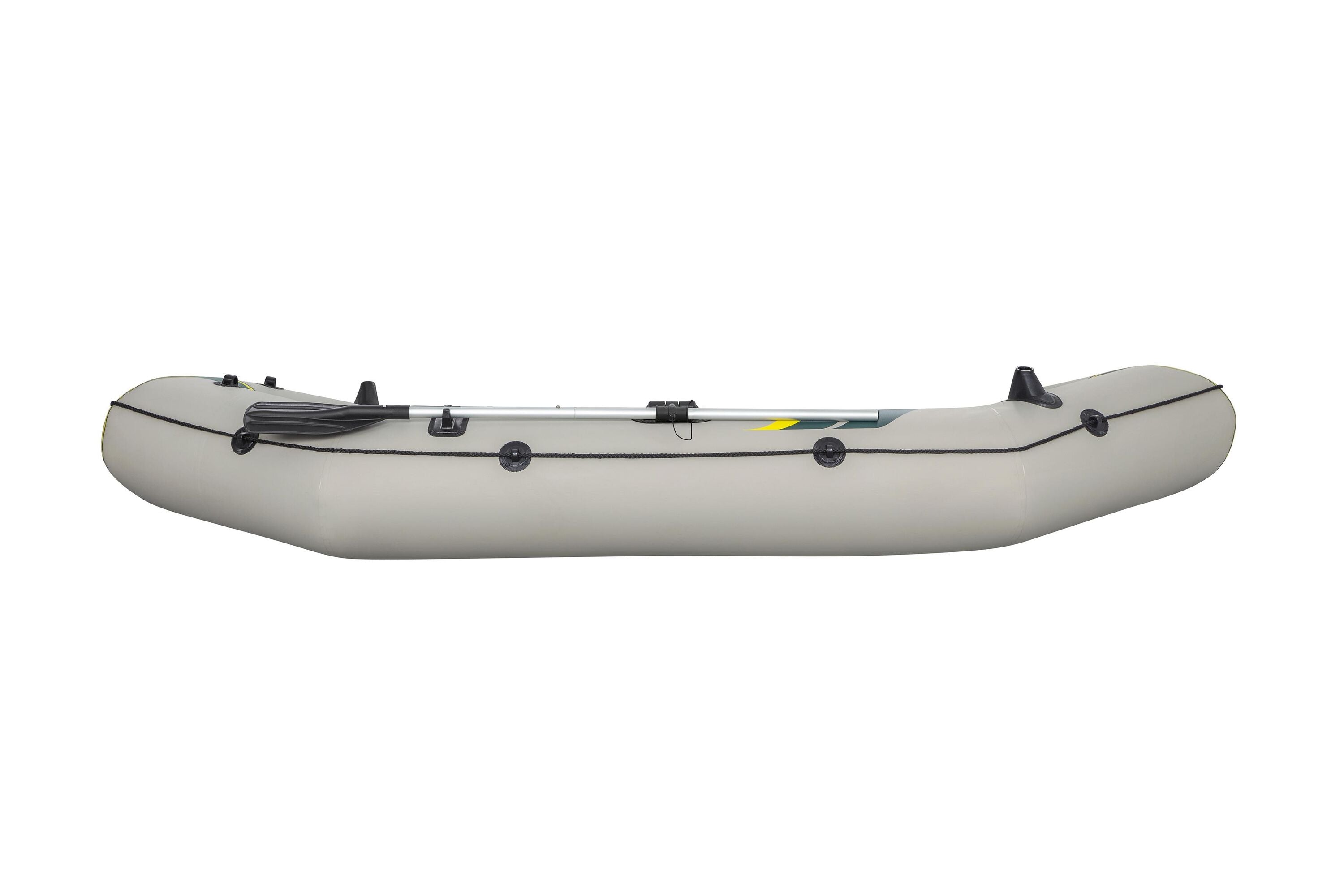 Bestway 2.95M X 1.30M X46CMRANGER Elite X3 Raft Set (Contents:1 boat, 1 pair of oars, 1 hand pump, 1 gear pouch, 1 carry bag, repair patch)