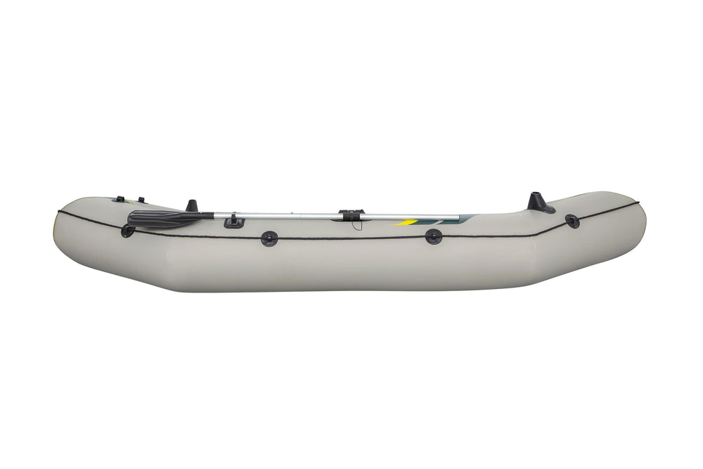 Bestway 2.95M X 1.30M X46CMRANGER Elite X3 Raft Set (Contents:1 boat, 1 pair of oars, 1 hand pump, 1 gear pouch, 1 carry bag, repair patch)