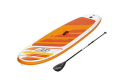 Bestway 2.74M X 76CM X 12CM Aqua Journey Set (1 paddleboard, 1 paddle, 1 hand pump, 1 backpack, 1 coiled leash, 1 fin, repair kit)