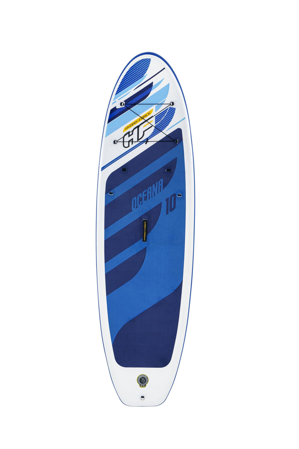 Bestway 3.05M X 84CM X 12CM Oceana Convertible Set (Contents:1 paddleboard, 1 paddle, 1 hand pump, 1 backpack, 1 coiled leash, 1 seat, 1 footrest,1 fin, repair kit)