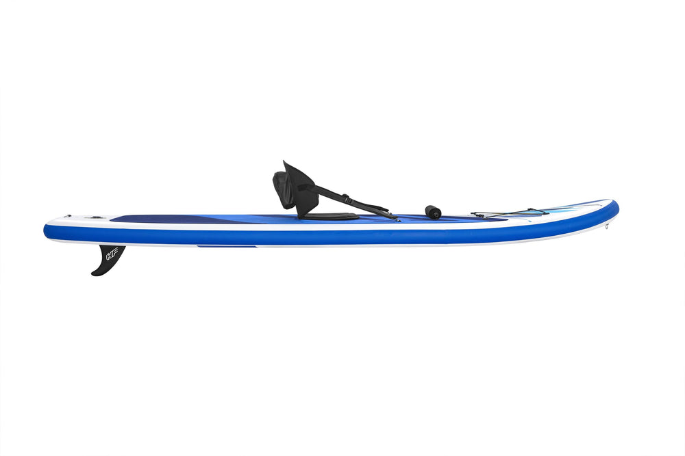 Bestway 3.05M X 84CM X 12CM Oceana Convertible Set (Contents:1 paddleboard, 1 paddle, 1 hand pump, 1 backpack, 1 coiled leash, 1 seat, 1 footrest,1 fin, repair kit)