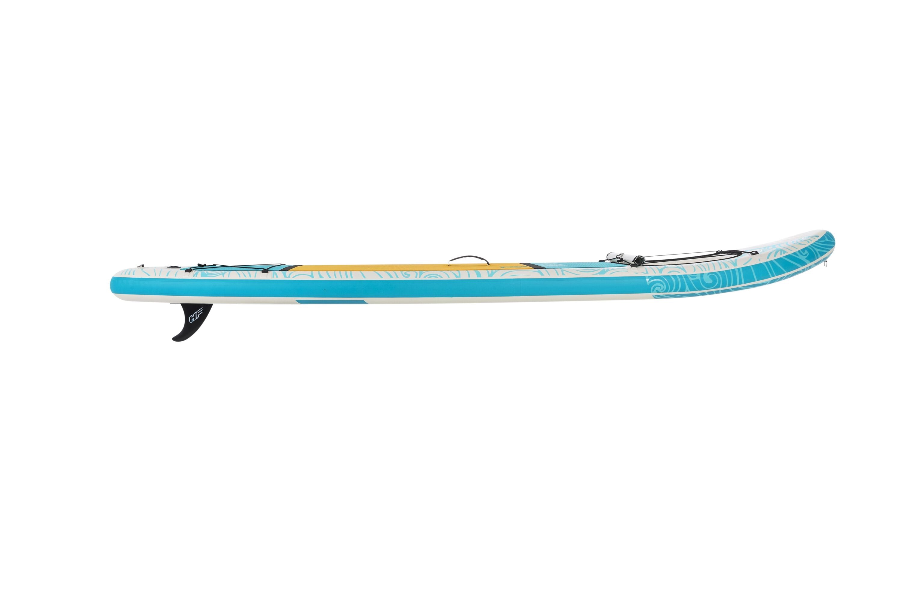 Bestway 3.40M X 89CM X 15CM Panorama Set (Contents:1 Paddleboard,1 paddle,1 hand pump,1 backpack,1 coiled leash,1 fin, repair kit.)