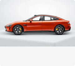Xiaomi SU7 1/18 Die-cast Model Car Lava Orange