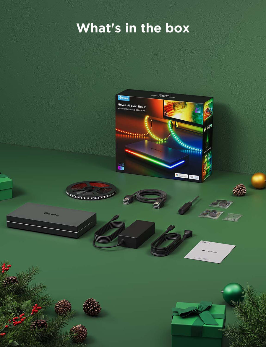Govee AI Sync Box Kit for 55-65 inch TV's - H8604B12