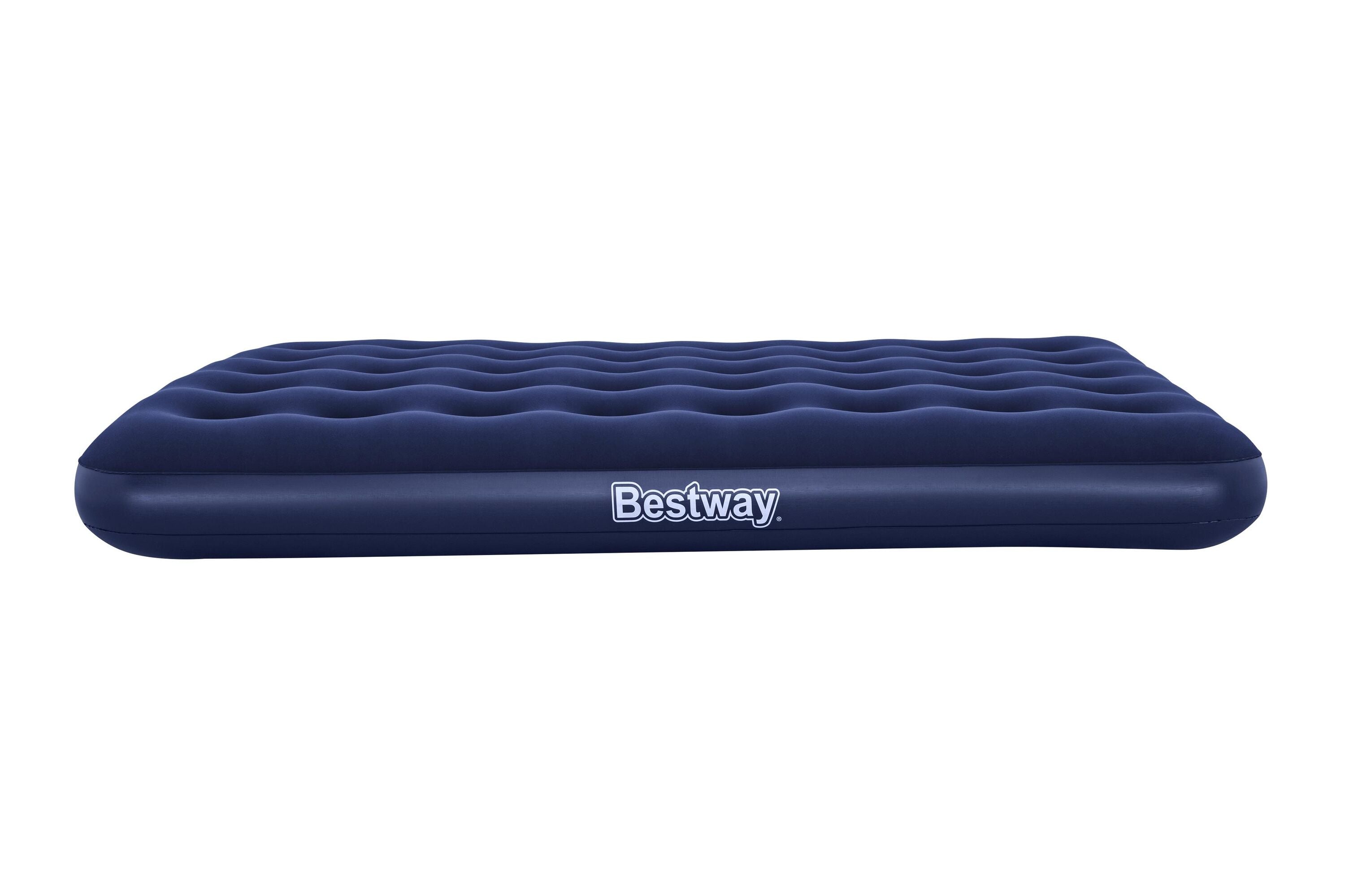 Bestway 1.91M X 1.37M X 22CM Air Mattress Full Handheld AC Pump (Contents:Air Mattress, travel bag, repair patch, with Sidewinder-AC Air Pump(220V~240V))