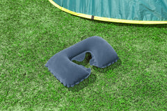 Bestway 37CM X 24CM X 10CM Flocked Air Neck Rest (Contents:pillow, 2 assorted colors)