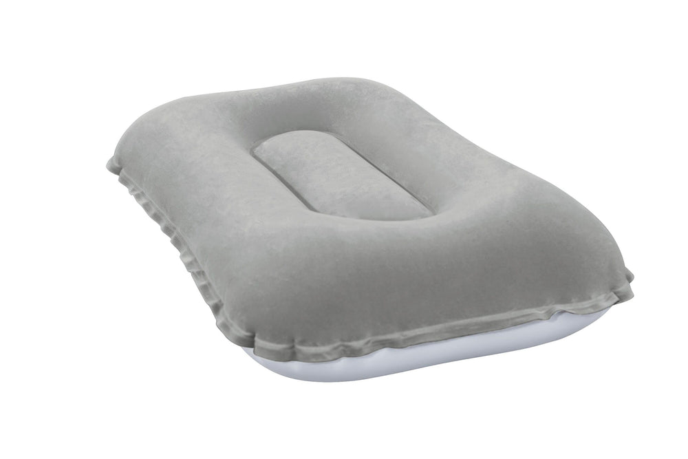 Bestway 42CM X 26CM X 10CM Flocked Air Camp Pillow (Contents:pillow, repair patch, 2 assorted colors)