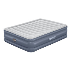 Bestway 2.03m x 1.52m x 51cm Tritech Air Mattress Queen Built-in AC Pump (air mattress, storage bag, repair patch, with Built-in Pump(220V-240V))