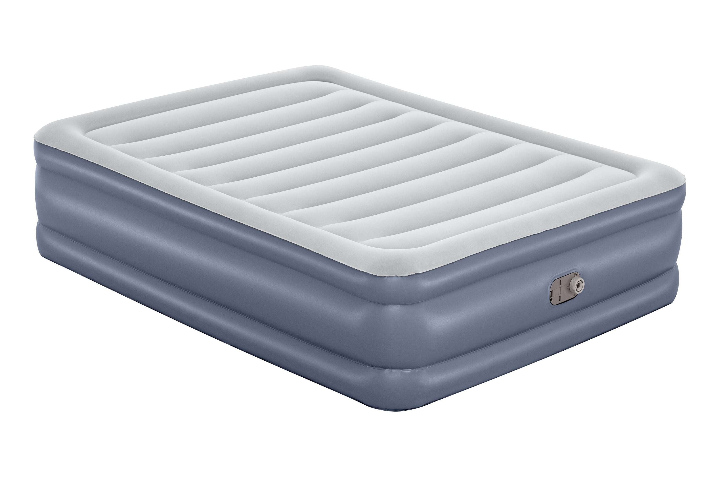 Bestway 2.03m x 1.52m x 51cm Tritech Air Mattress Queen Built-in AC Pump (air mattress, storage bag, repair patch, with Built-in Pump(220V-240V))