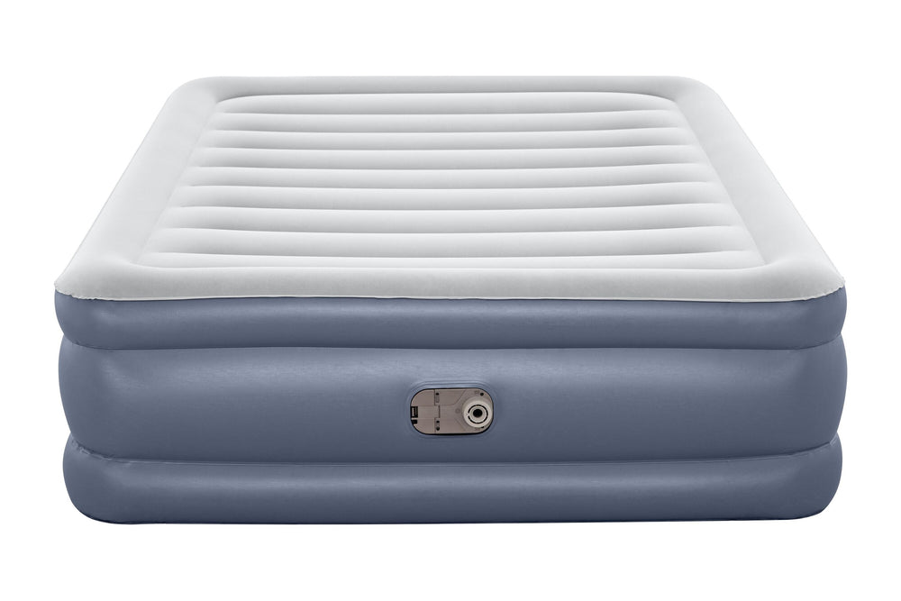 Bestway 2.03m x 1.52m x 51cm Tritech Air Mattress Queen Built-in AC Pump (air mattress, storage bag, repair patch, with Built-in Pump(220V-240V))