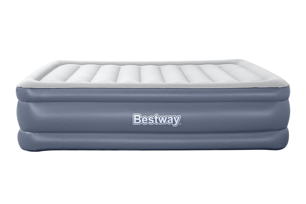 Bestway 2.03m x 1.52m x 51cm Tritech Air Mattress Queen Built-in AC Pump (air mattress, storage bag, repair patch, with Built-in Pump(220V-240V))