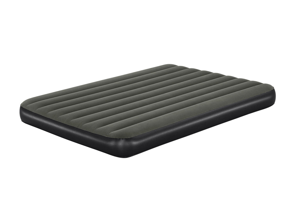 Bestway 2.03m x 1.52m x 25cm Tritech Air Mattress Queen Built-in Rechargeable Pump (Air Mattress, repair patch,USB charging cable, with Built-in Rechargeable Pump)